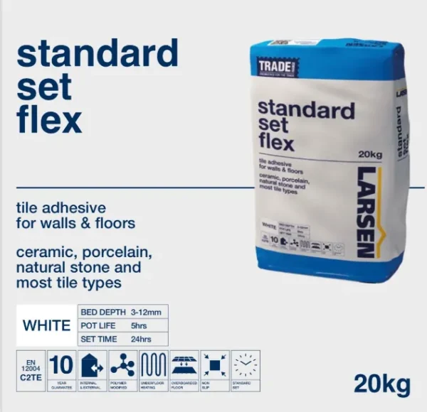 Slow Set Flexible Adhesive - Image 3